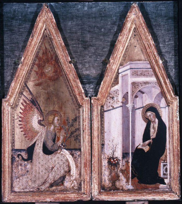Bartolo di Fredi: Angyali Üdvözlet