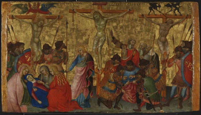 Niccolo di Buonaccorso: Krisztus a kereszten